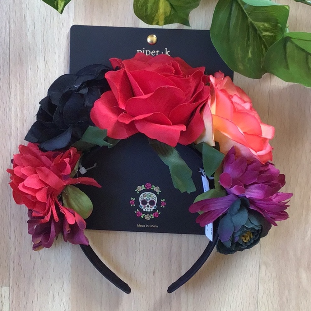Piper K Rose Headband Flower Crown